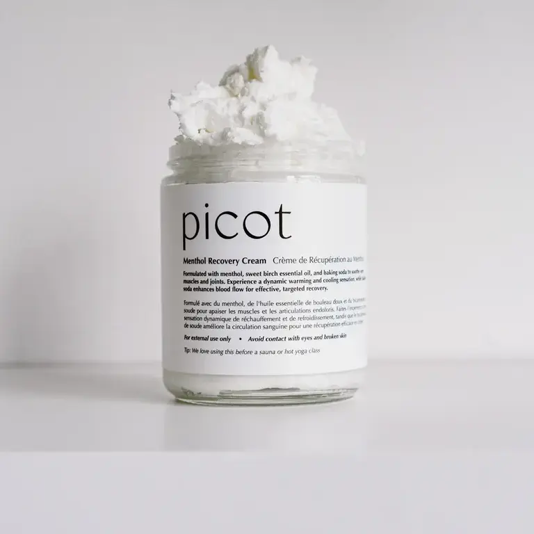 Picot Menthol Recovery Body Cream