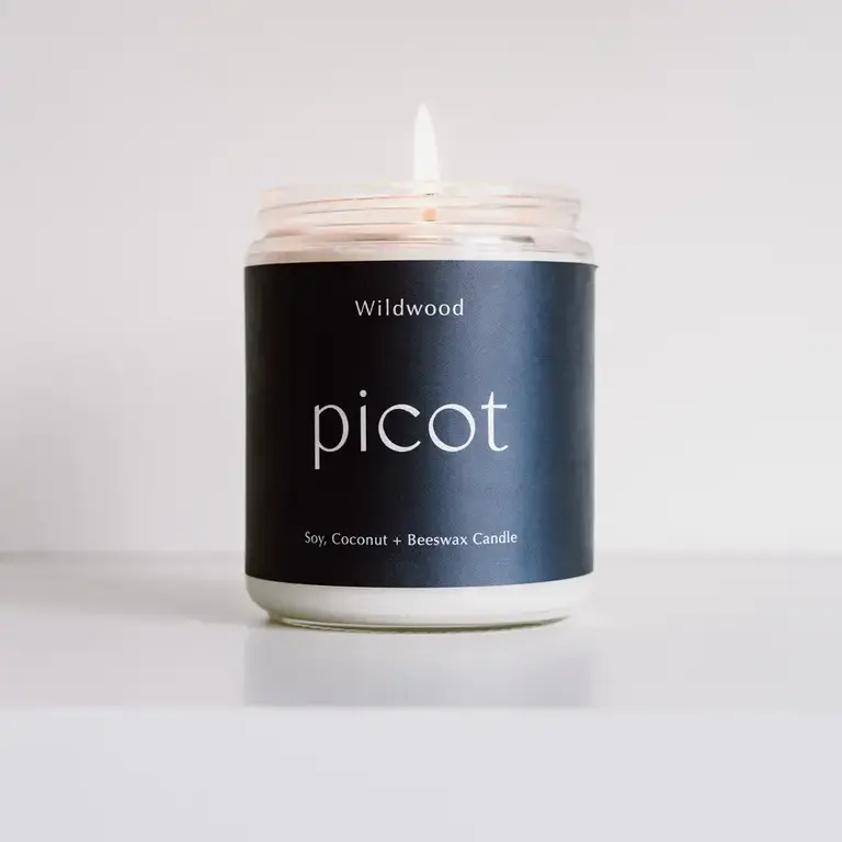 Picot Wildwood Candle