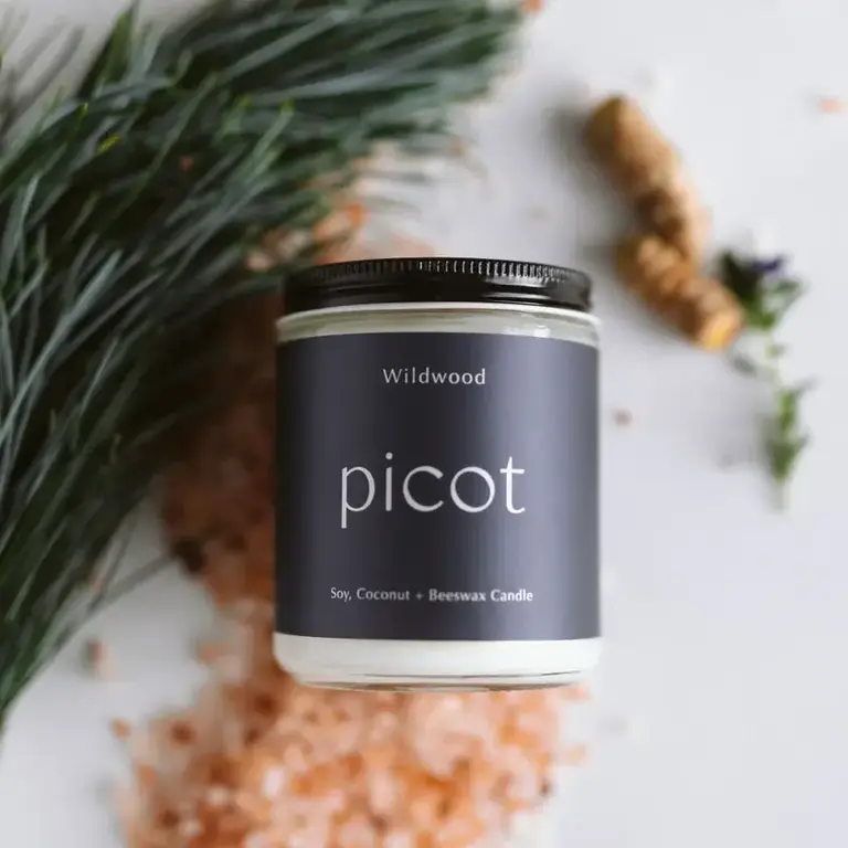 Picot Wildwood Candle