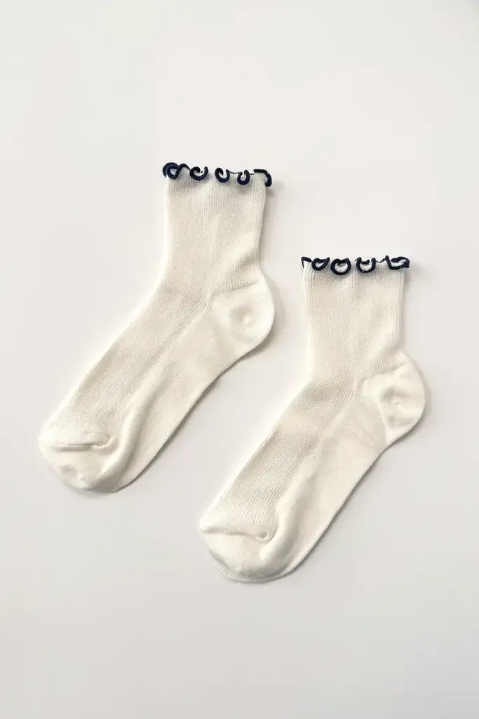 Le Bon Shoppe The Petite Ruffle Modal Socks