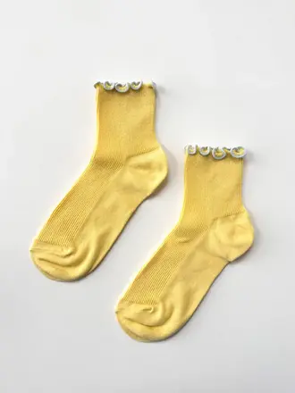 Le Bon Shoppe The Petite Ruffle Modal Socks