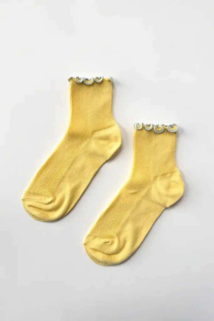 Le Bon Shoppe The Petite Ruffle Modal Socks