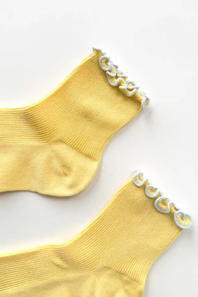 Le Bon Shoppe The Petite Ruffle Modal Socks