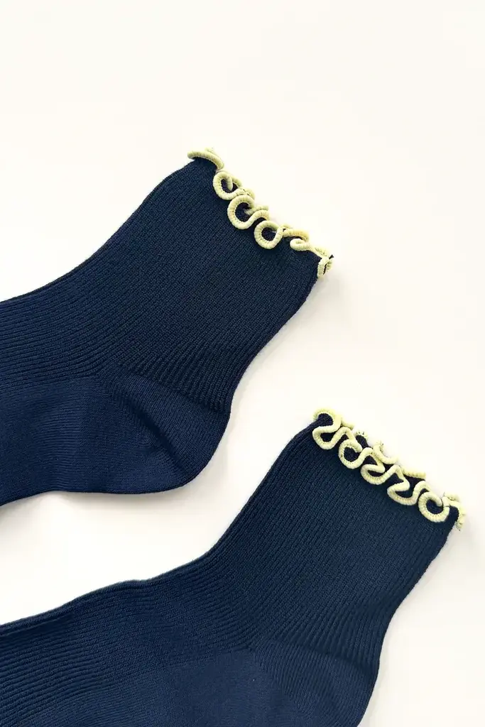 Le Bon Shoppe The Petite Ruffle Modal Socks