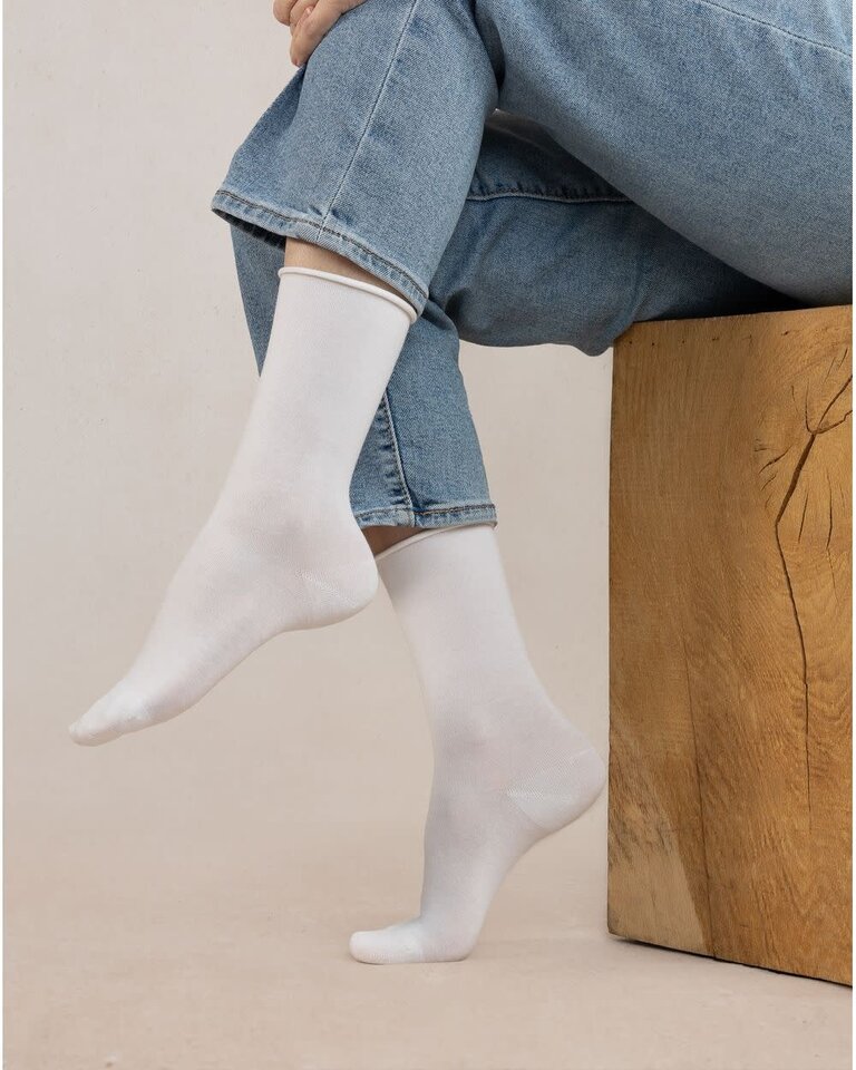 Bleuforet Solid Cotton Sock