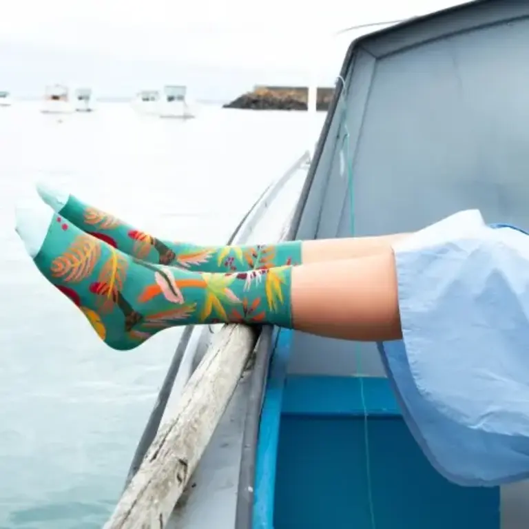 Bonne Maison Jungle Ocean Socks