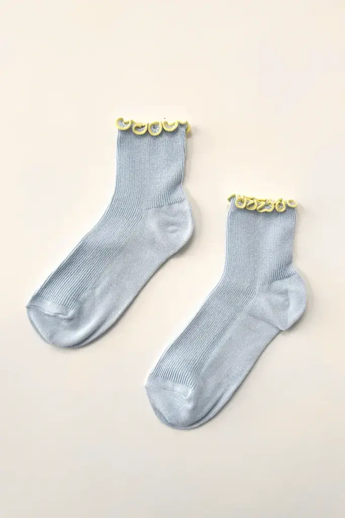 Le Bon Shoppe The Petite Ruffle Modal Socks