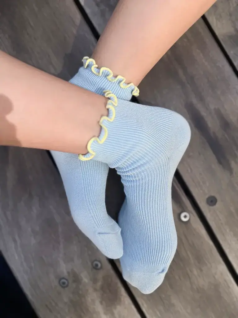 Le Bon Shoppe The Petite Ruffle Modal Socks