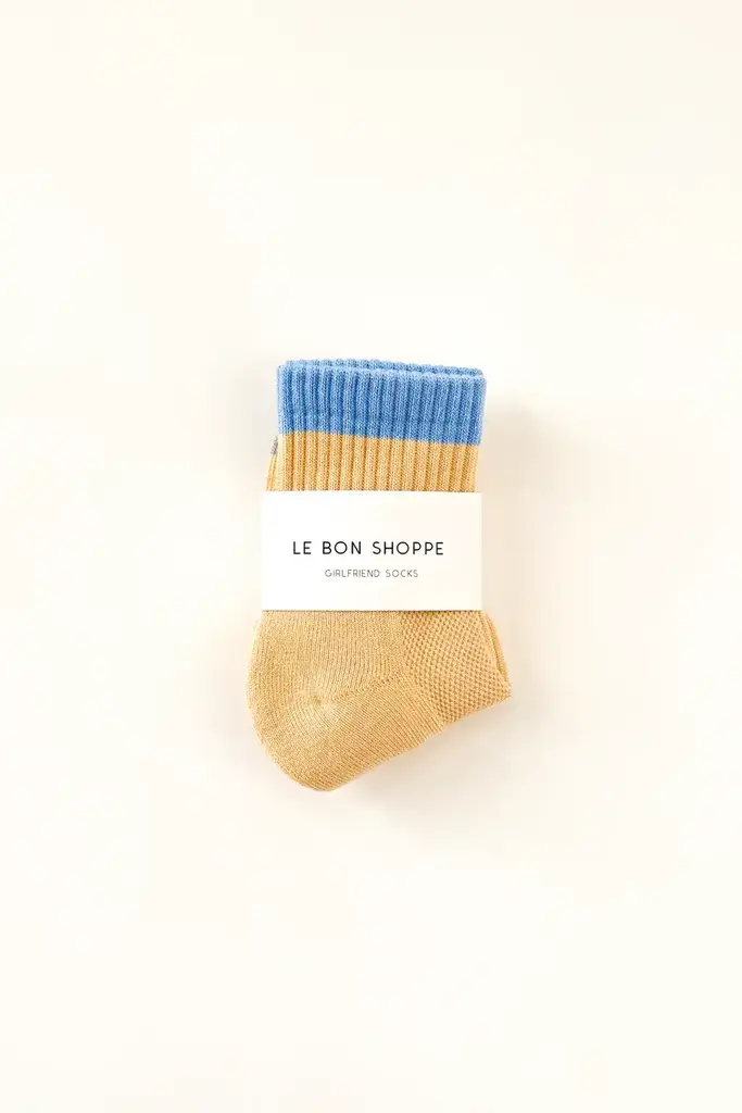 Le Bon Shoppe Color Block Girlfriend Socks