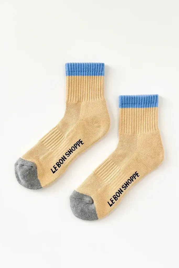 Le Bon Shoppe Color Block Girlfriend Socks
