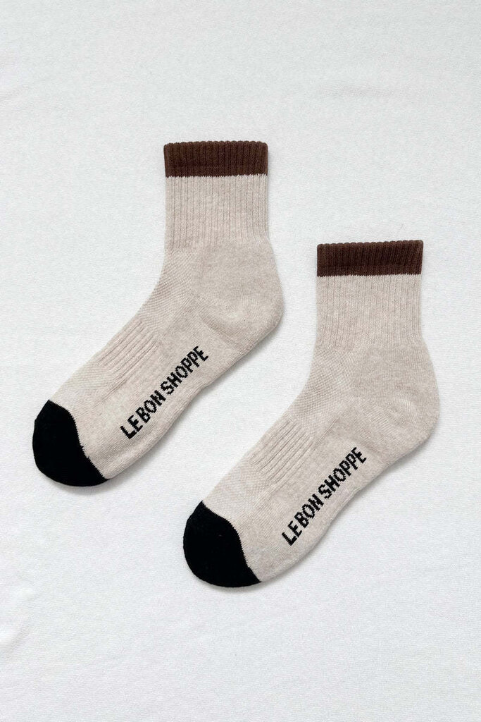 Le Bon Shoppe Color Block Girlfriend Socks