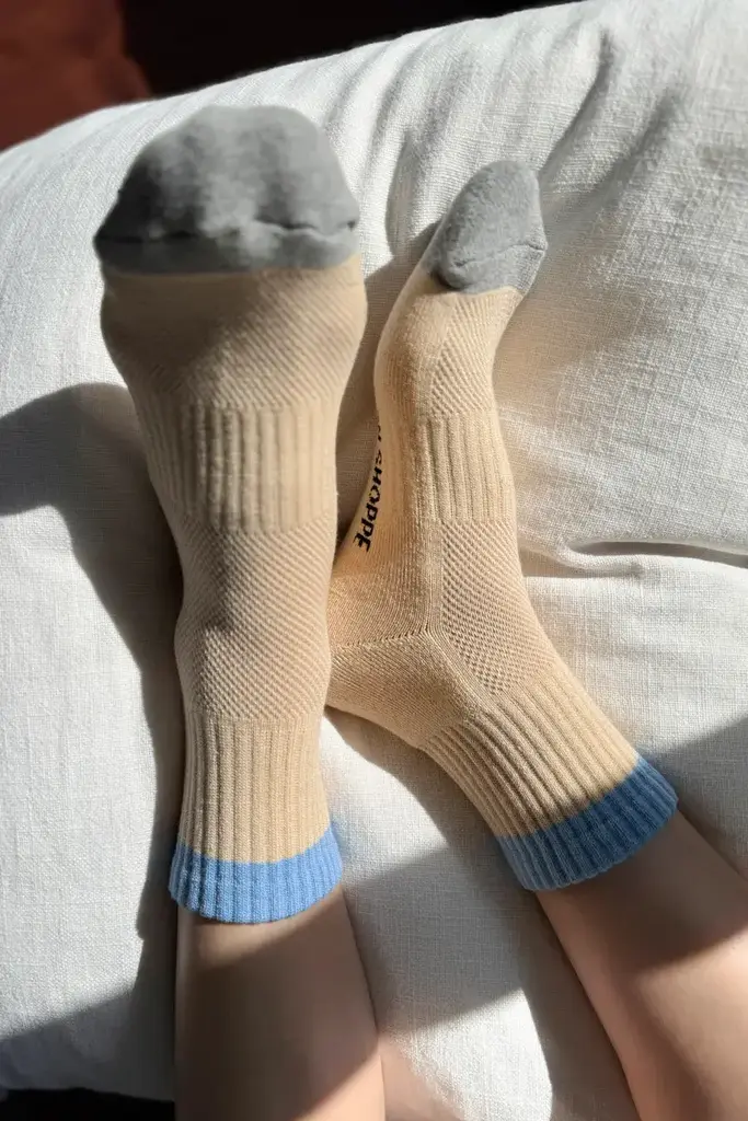 Le Bon Shoppe Color Block Girlfriend Socks