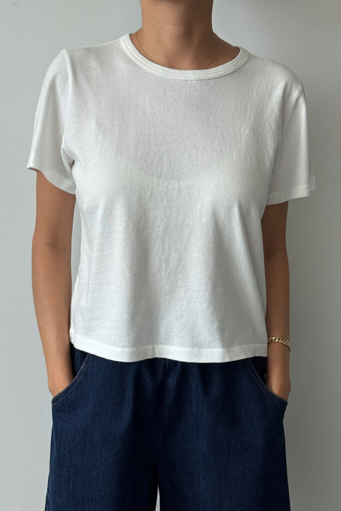 Le Bon Shoppe Le Bon Shoppe The Little Boy Tee Vintage White