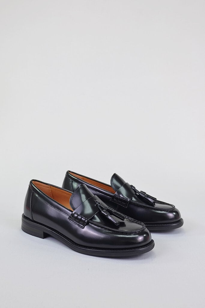 Vagabond Shoemakers Linn Tassel 6036-104 Loafer Black Shine
