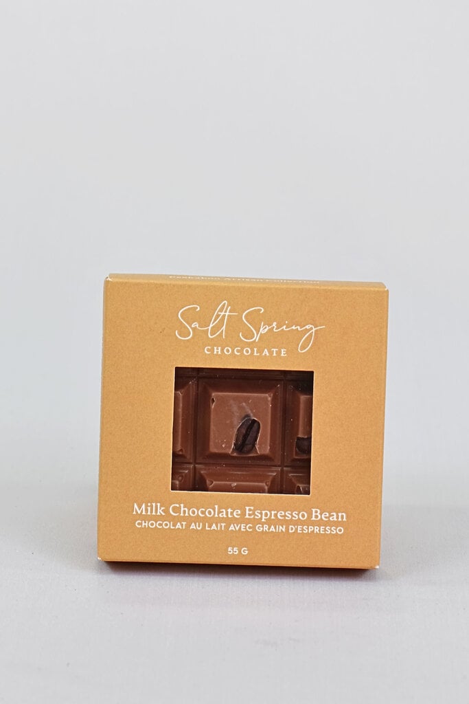 Salt Spring Chocolate Espresso Bean Peekaboo Bar