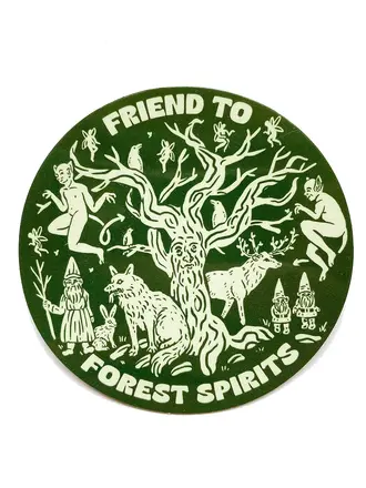 Hissing Mink Friend to Fae Sticker