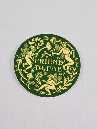 Hissing Mink Friend to Fae Sticker