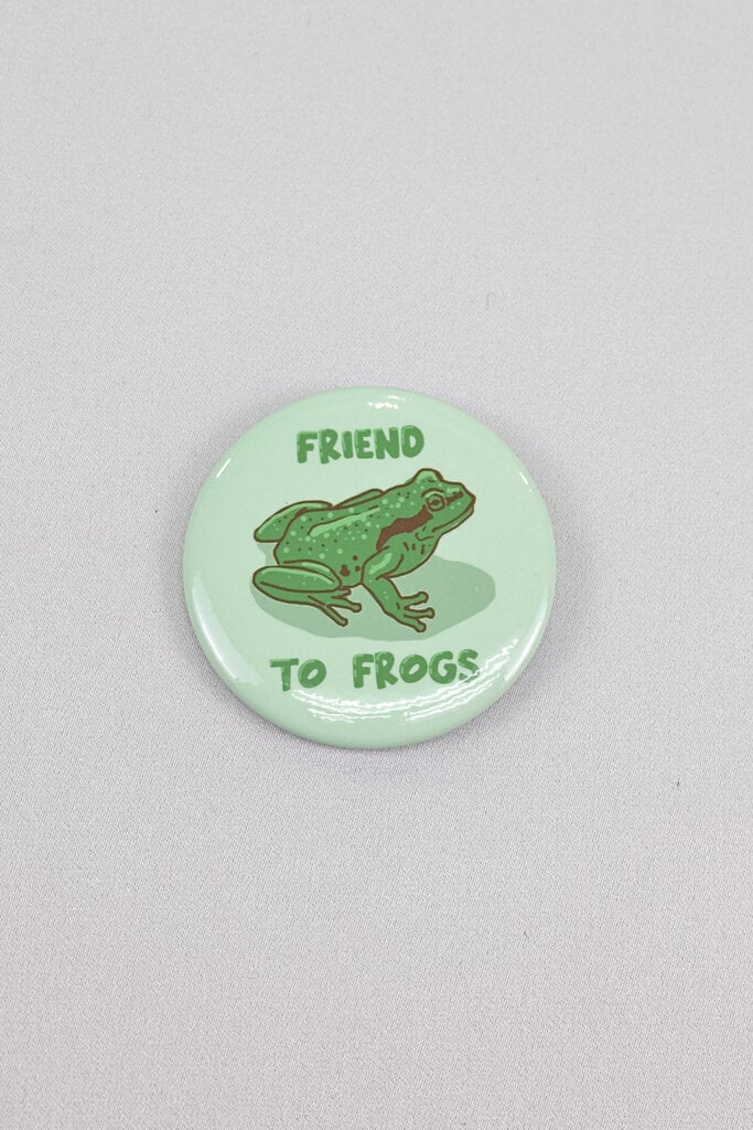Hissing Mink Friend to Frogs Badge