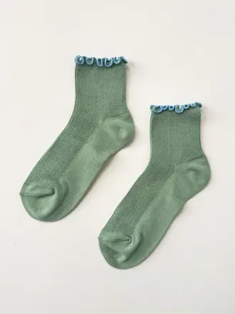 Le Bon Shoppe The Petite Ruffle Modal Socks