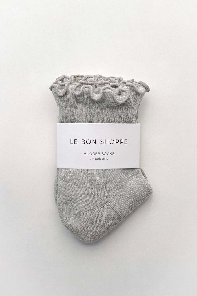 Le Bon Shoppe Ruffled Hugger Crew Socks