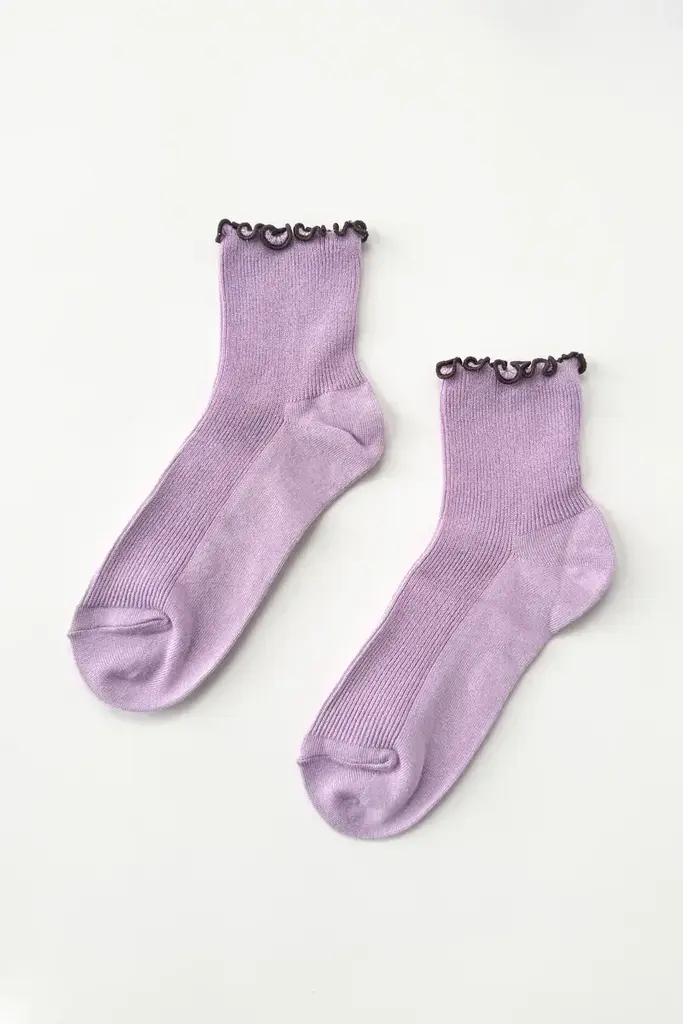 Le Bon Shoppe The Petite Ruffle Modal Socks