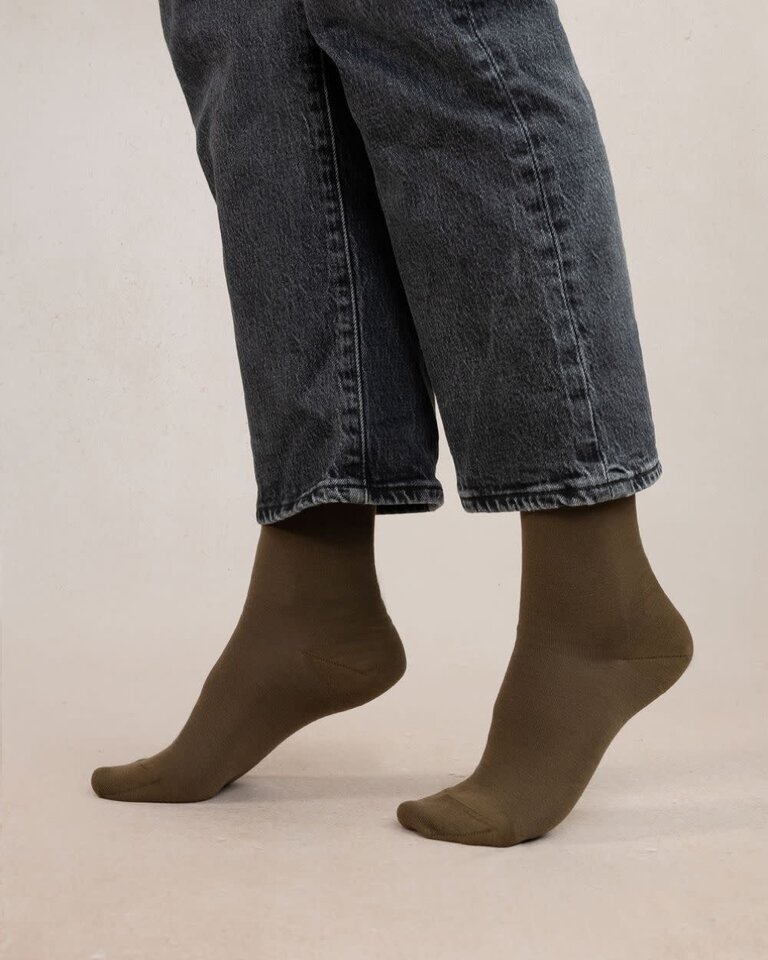Bleuforet Fine Wool Solid Socks