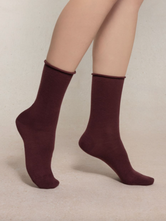 Bleuforet Fine Wool Solid Socks