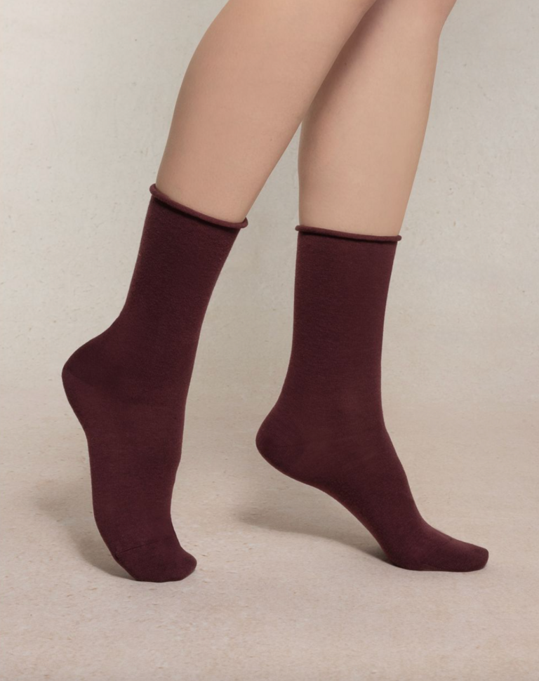 Bleuforet Fine Wool Solid Socks