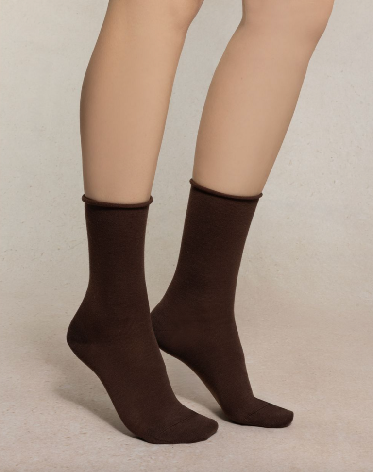 Bleuforet Fine Wool Solid Socks