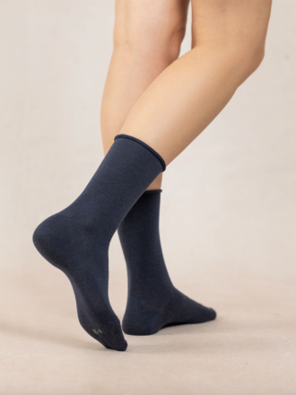 Bleuforet Fine Wool Solid Socks