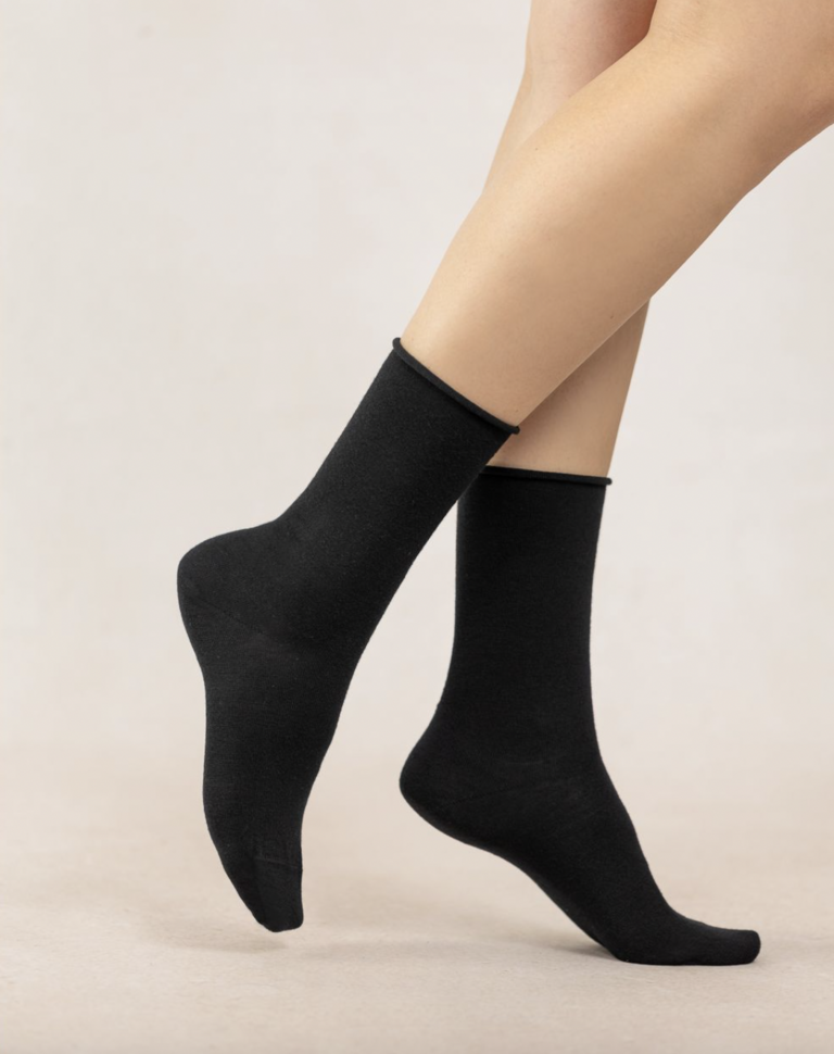 Bleuforet Fine Wool Solid Socks