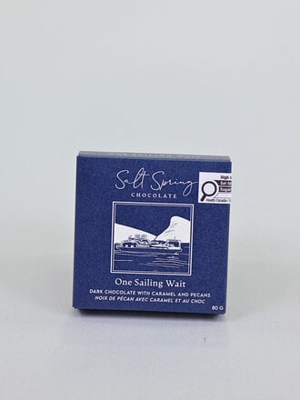 Salt Spring Chocolate One Sailing Wait Caramel Pecan