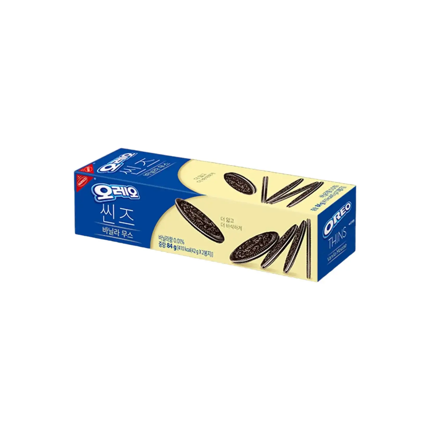 Oreo Oreo Korea - Thins Vanilla Mousse 84g