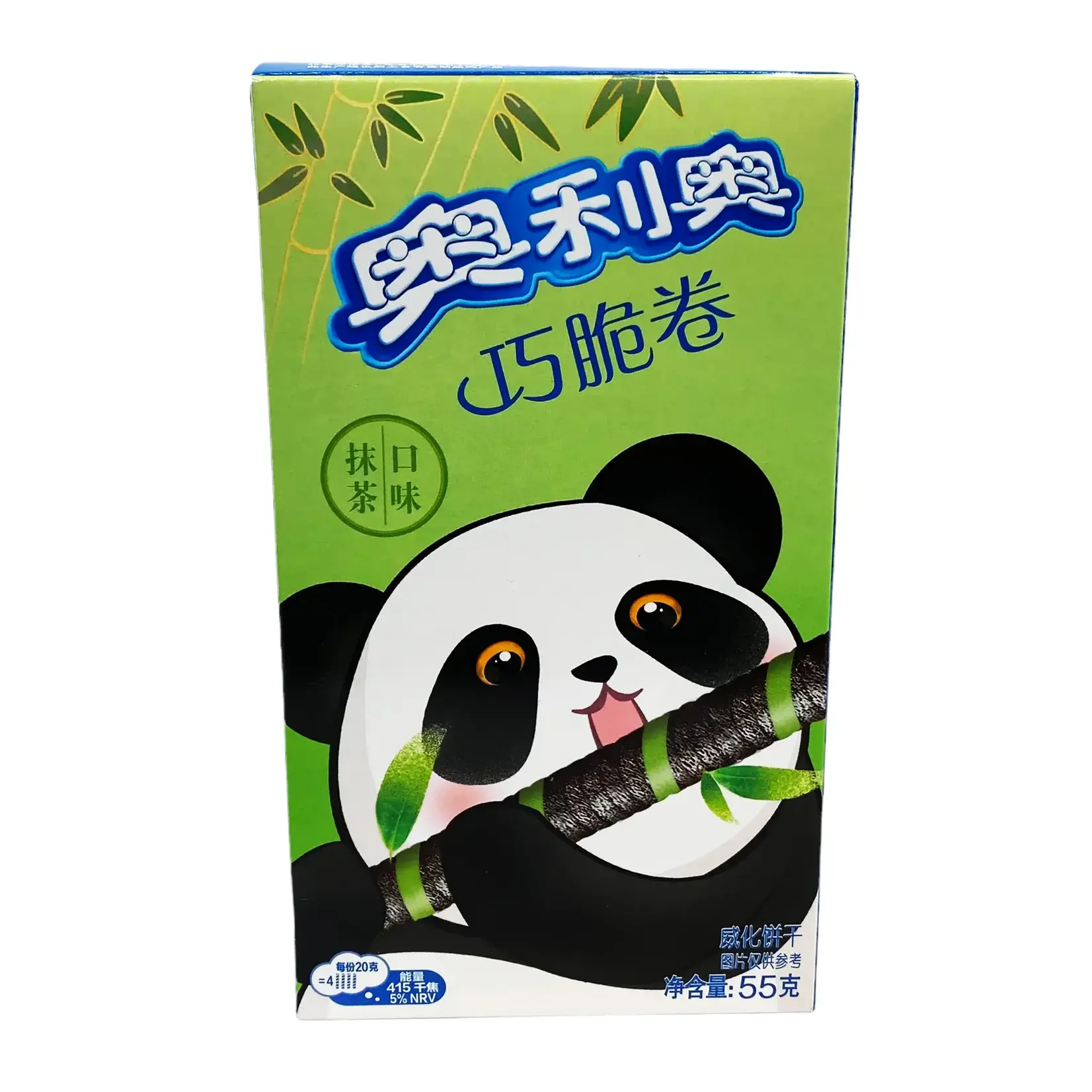 Oreo Oreo China - Matcha Wafer Rolls 50g