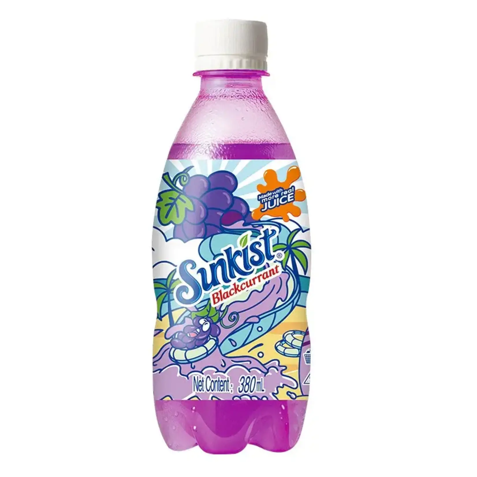 Sunkist Sunkist China - Blackcurrant Flavor 380ml