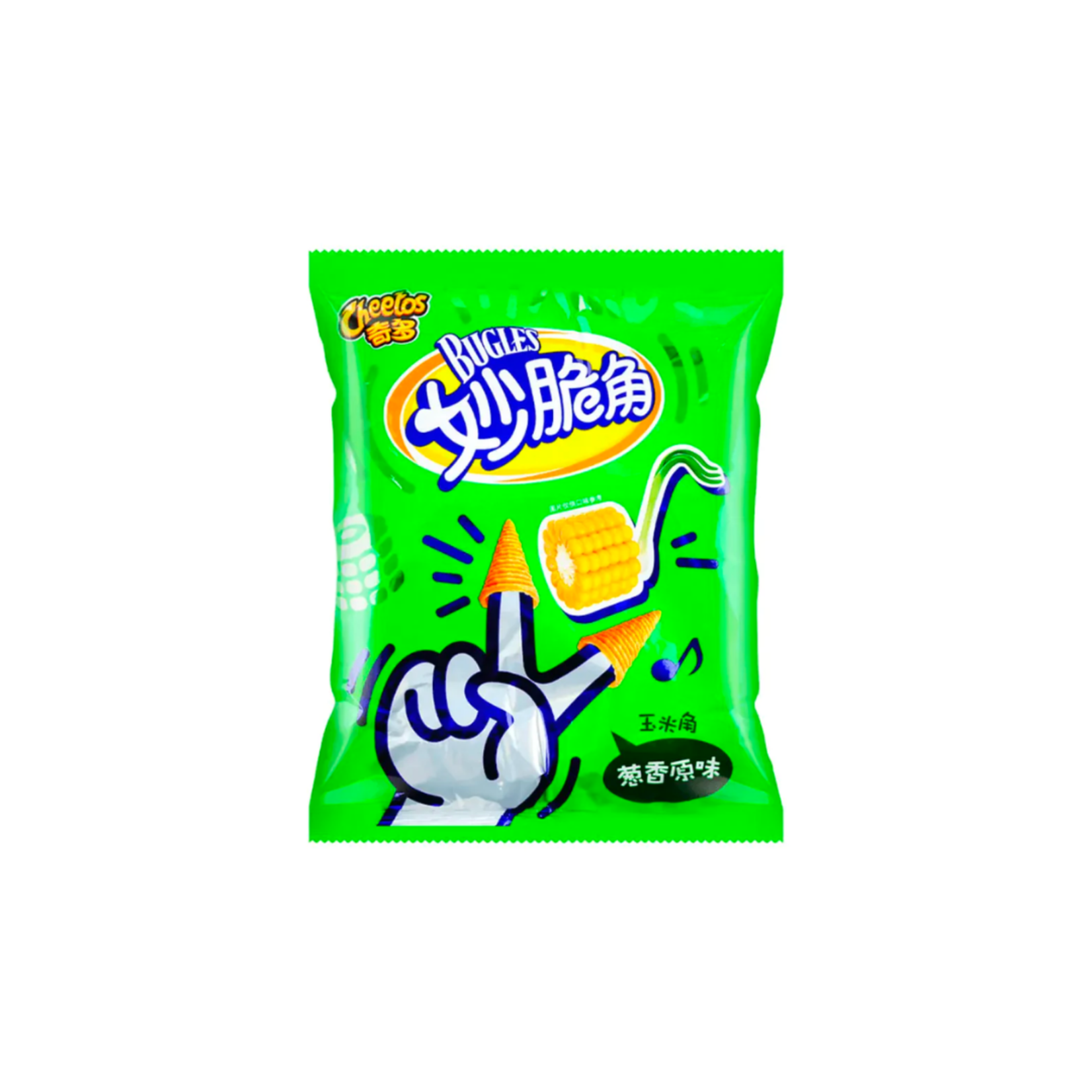 Cheetos Cheetos Bugles from China - Sweet Corn and Green Onion 65g