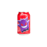 Qdol Qdol Pokemon Limited Edition Soda, Red Gengar Strawberry Flavor 330ml