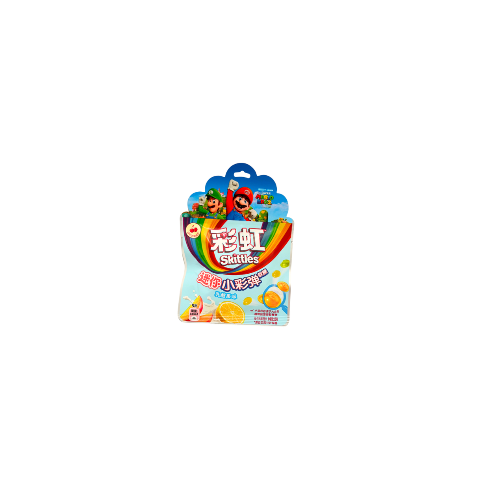 Skittles Skittles Gummies from China - Super Mario Edition - Mini Yogurt Fruity 25g