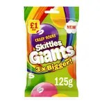 Skittles Skittles from United Kingdom - Giants Crazy Sour 116g