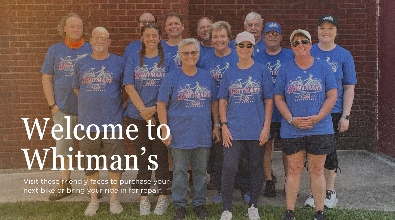 Welcome To Whitman's Bike Way Bike Shop