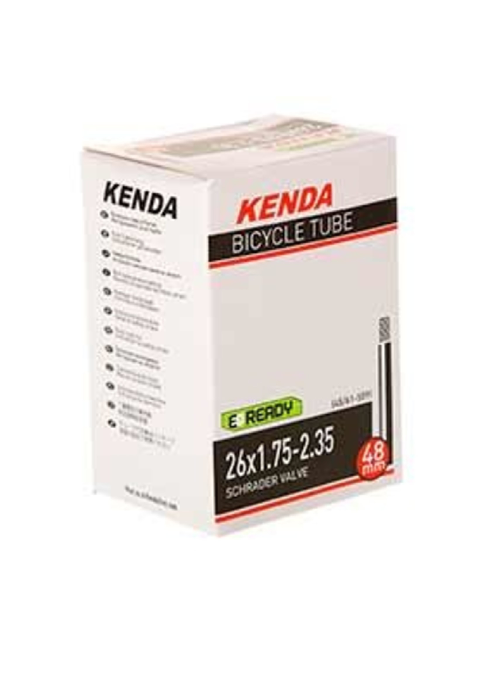 Kenda Kenda, Schrader, Chambre à air, Schrader, Longueur: 48mm, 26'', 1.75-2.35