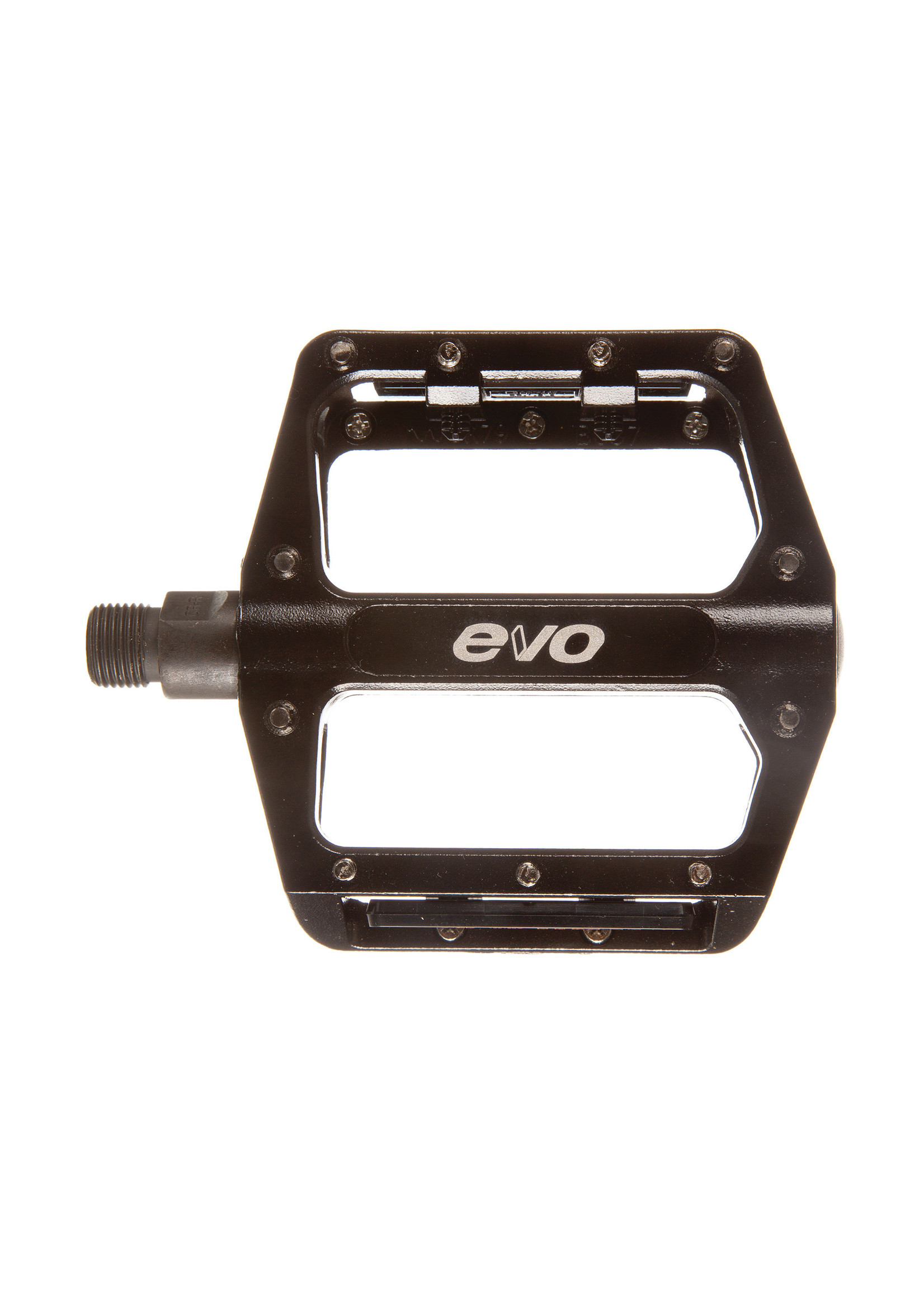 EVO EVO, MX-6, Pédales plateformes, Corps: Aluminium, Axe: Cr-Mo, 9/16'', Noir, Paire