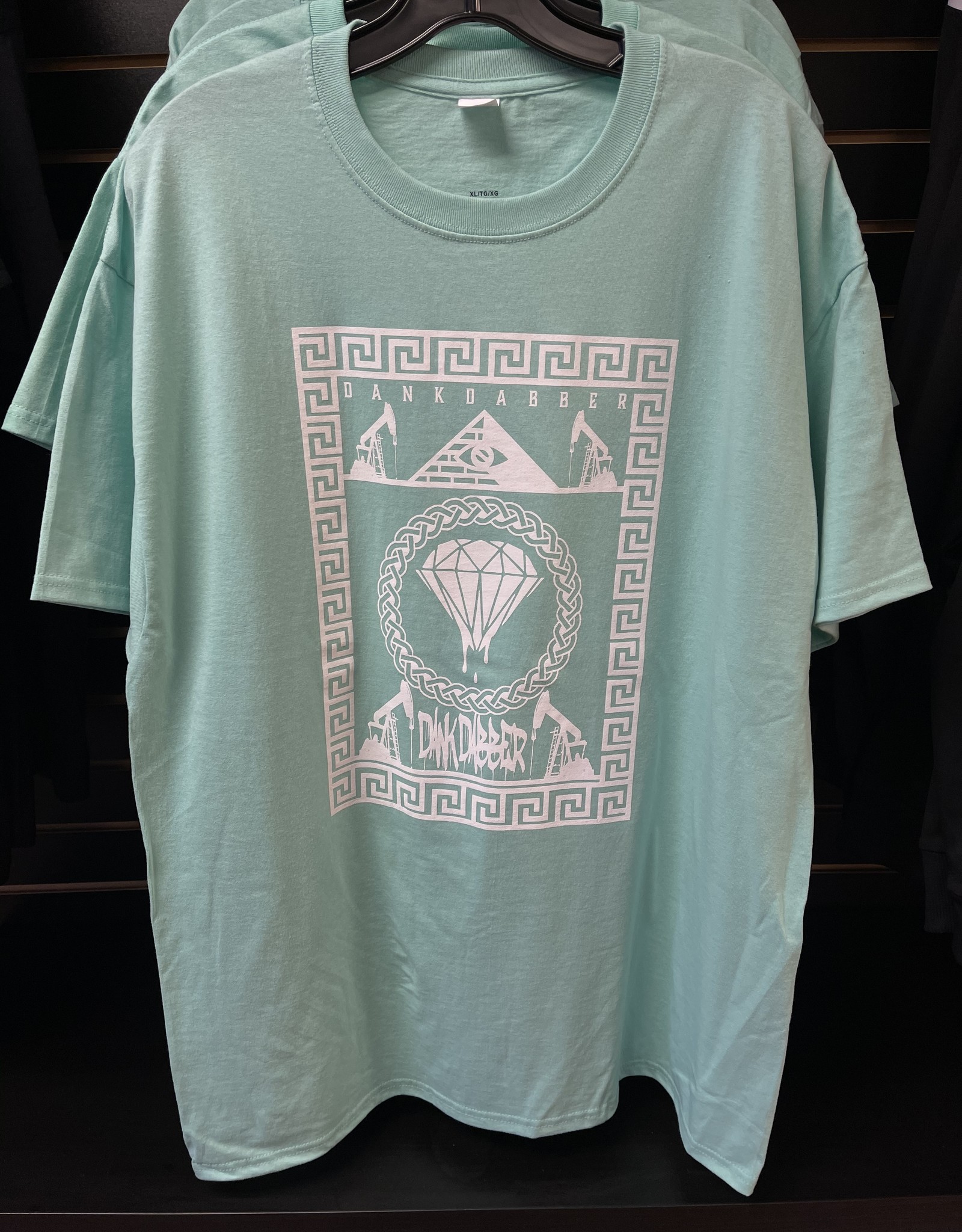 Dripping Diamond T-Shirt Mint