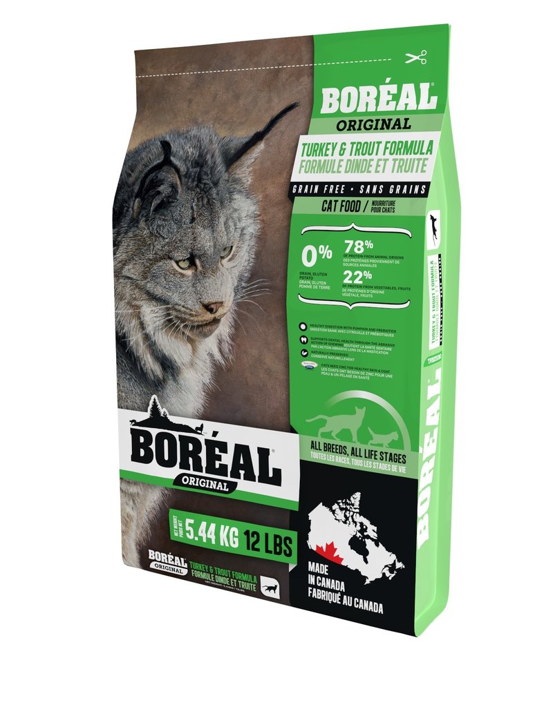 Boréal BORÉAL ORIGINAL - Sans grain dinde et truite pour chat