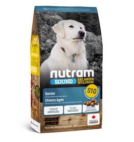 Nutram (S10) NUTRAM - Équilibré poulet & avoine chien sénior