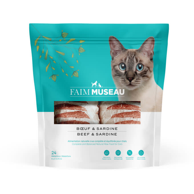 Faim Museau Nourriture Crue Boeuf Sardine Boutique Betes Gourmandes