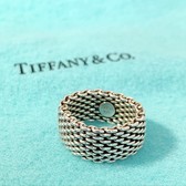 Tiffany & Co Mesh Circle Necklace