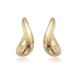 14K Yellow Gold Small Twist Hoops