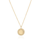 Sterling Silver & 18K Yellow Gold Necklace