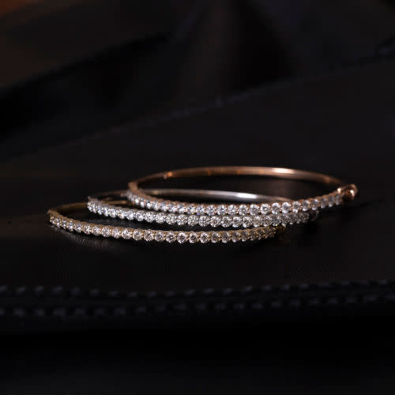 14KW Gold Diamond 2.01ctw Bangle